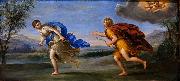 Francesco Albani Apollo and Daphne painting